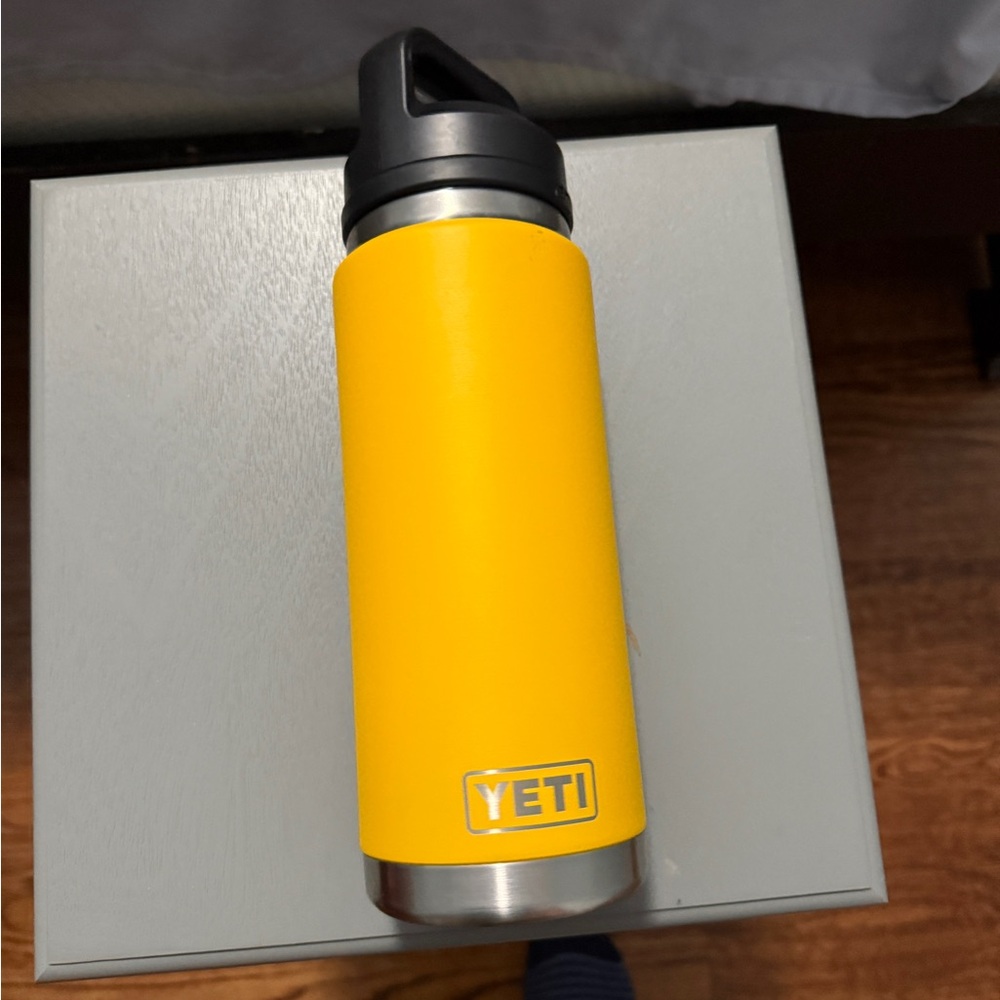 YETI Yellow Stainless Steel Water Bottle